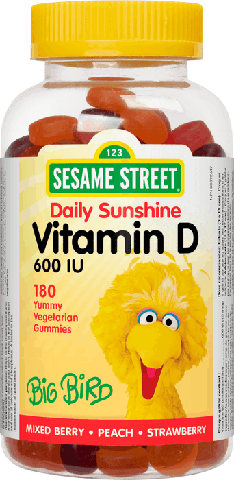 Webber Naturals Sesame Street Vitamin D Gummies