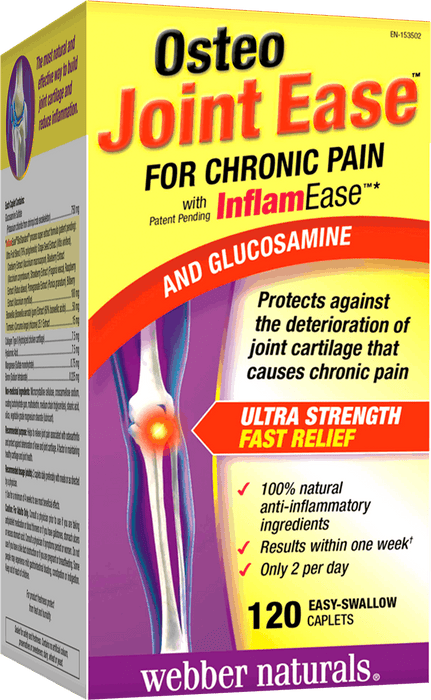 Webber Naturals Osteo Joint Ease with Inflamease and Glucosamine