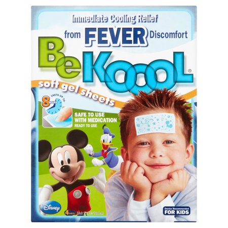 Feuilles de gel Be Koool Fever Patch pour enfants