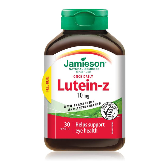 Jamieson Lutéine-Z avec antioxydants 10 mg