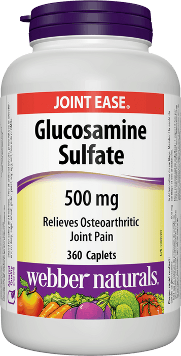 Sulfate de glucosamine Webber Naturals
