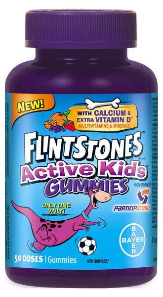 Flintstones Active Kids Vitamin Gummies
