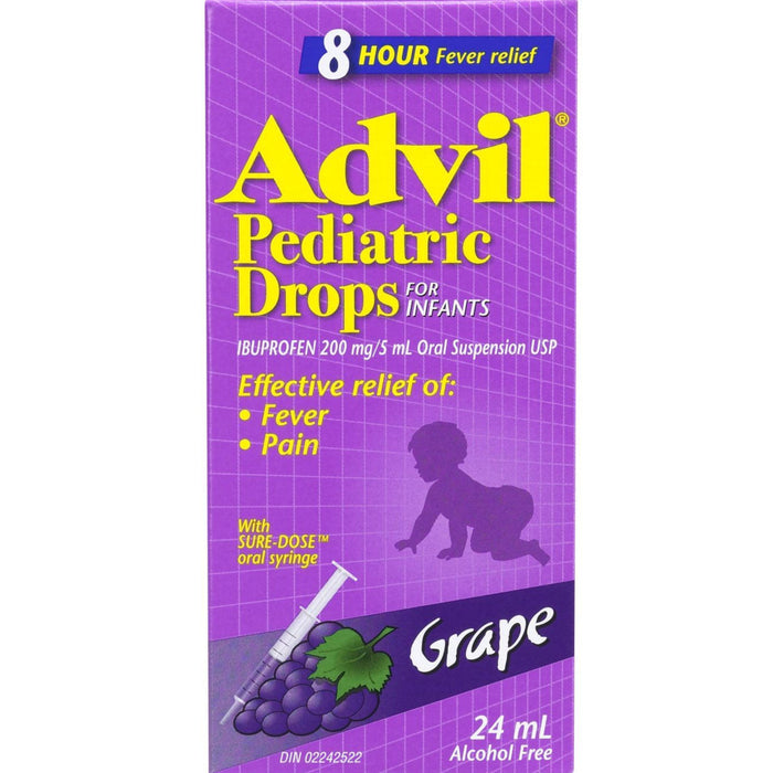 Advil Pediatric Drops For Infants - Grape