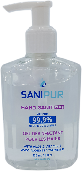 Pompe à gel désinfectant pour les mains SaniPur