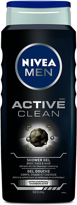 Gel douche Nivea for Men Active Clean