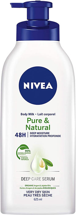 Nivea Lait corporel hydratant en profondeur Pure &amp; Natural