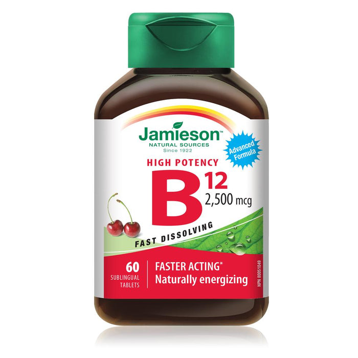 Jamieson Vitamine B12 2500 mcg