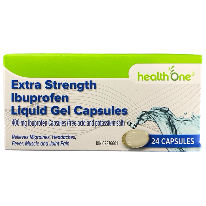 Gels liquides extra-forts à l'ibuprofène Health ONE