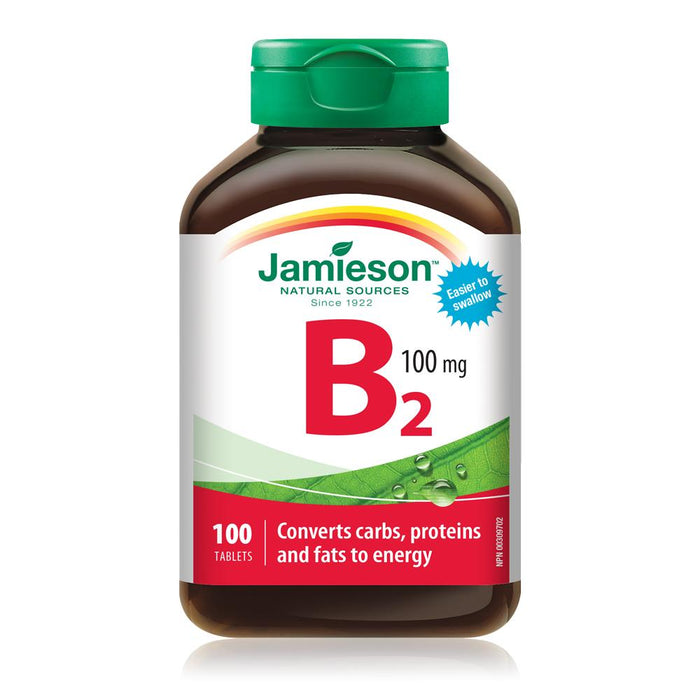 Jamieson Vitamin B2 100 mg