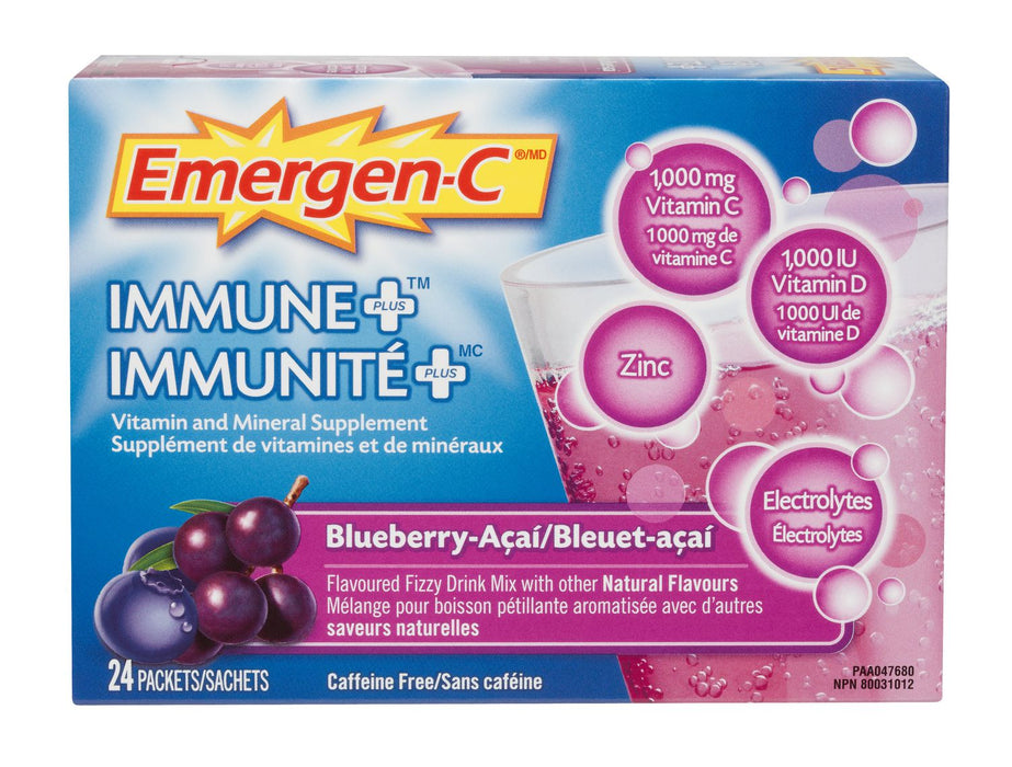 Emergen-C Immune+ Blueberry Acai