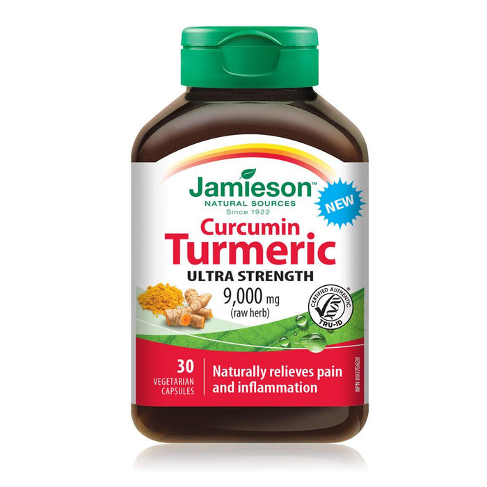 Jamieson Curcumine Curcuma Ultra Fort 9000 mg