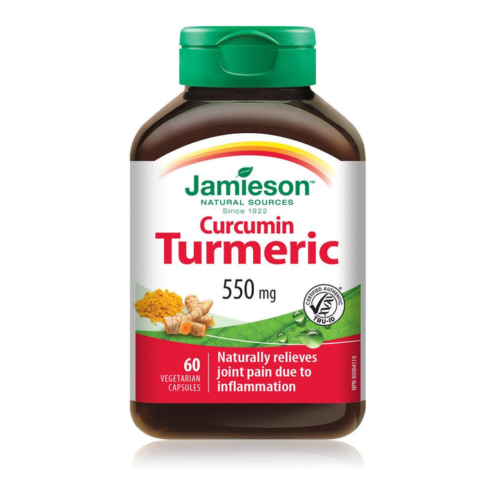 Jamieson Curcumin Turmeric 550 mg