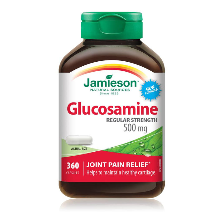 Jamieson Glucosamine Regular Strength 500 mg 360