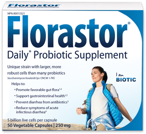 Supplément probiotique quotidien Florastor