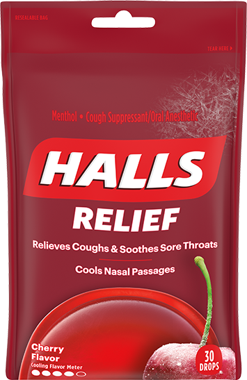 Halls Mentho-lyptus Cough Drops - Cherry