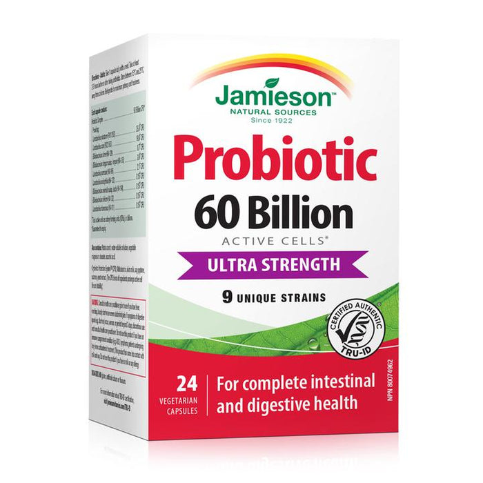 Jamieson 60 milliards de probiotiques