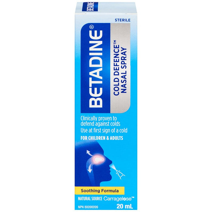 Spray nasal Betadine Cold Defense