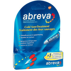 Abreva Cold Sore Treatment Docosanol 10% Tube