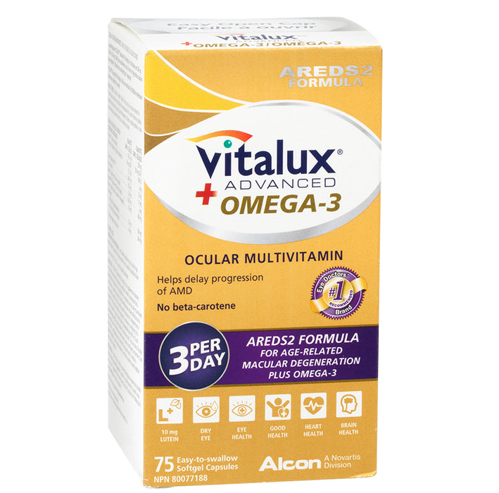 Vitalux Advanced + Omega-3
