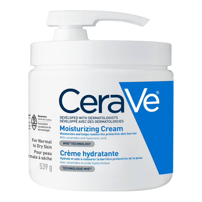 Crème hydratante Cerave avec pompe