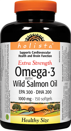 Holista Omega-3 à l'huile de saumon sauvage