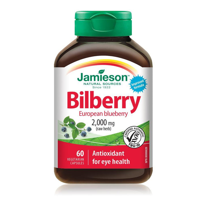 Jamieson Bilberry 2000 mg (European Blueberry)