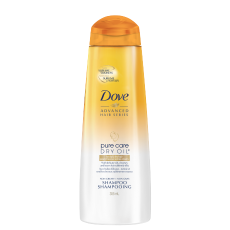 Dove Shampoo Pure Care Dry Oil