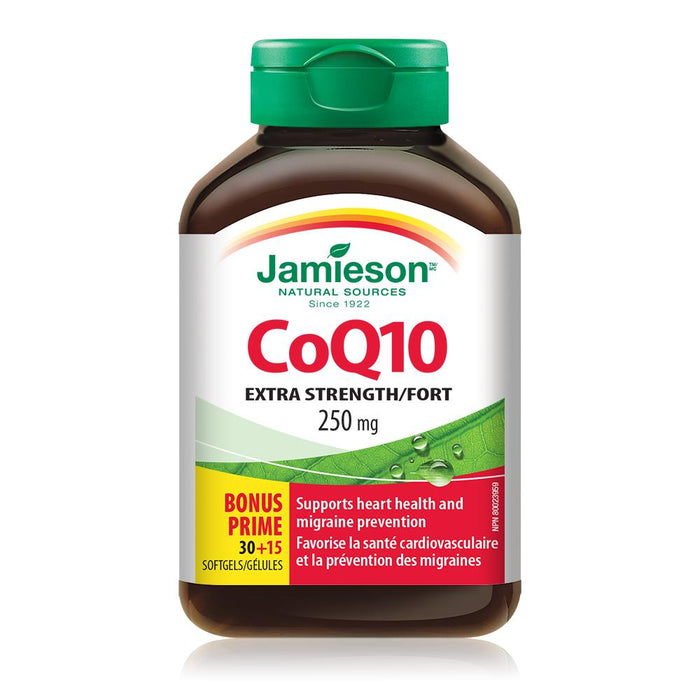 Jamieson Extra Strength CoQ10 250 mg