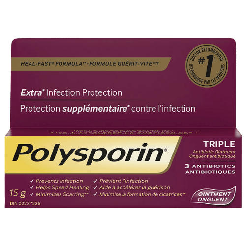 Pommade antibiotique triple Polysporin