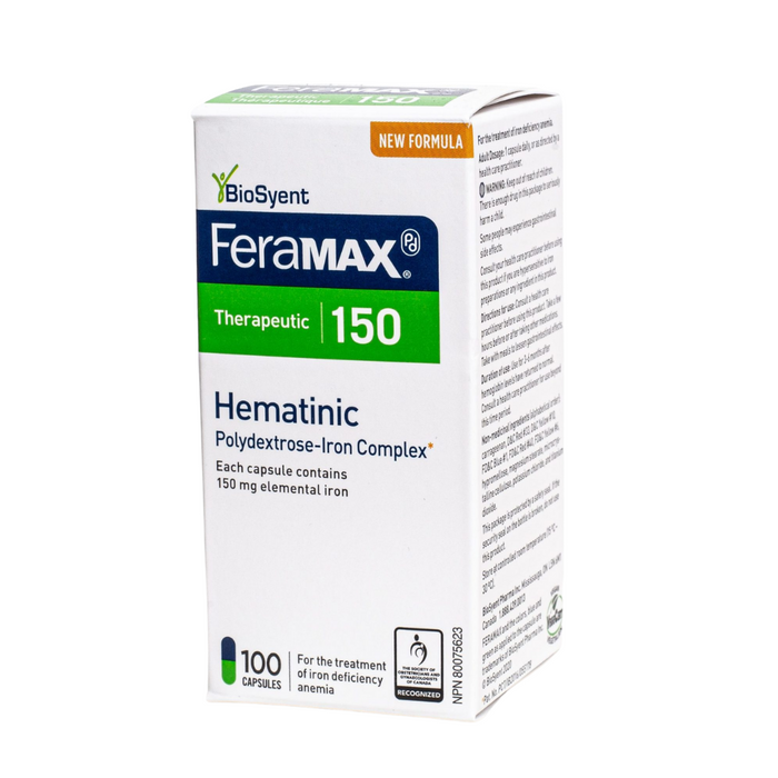 Feramax Therapeutic 150 100 Capsules