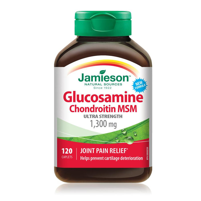 Jamieson Glucosamine Chondroïtine MSM 1300 mg
