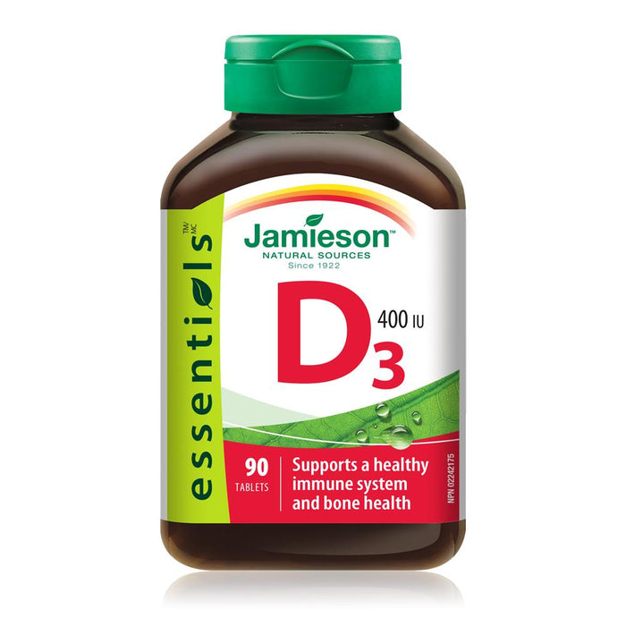 Jamieson Vitamine D 400 UI