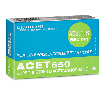 Acet suppositories 