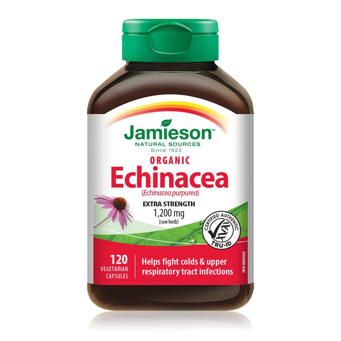 Jamieson Echinacea High Potency Organic 1200 mg