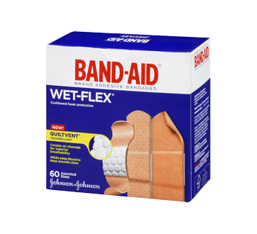Pansements Band-Aid Wet-Flex - Paquet économique