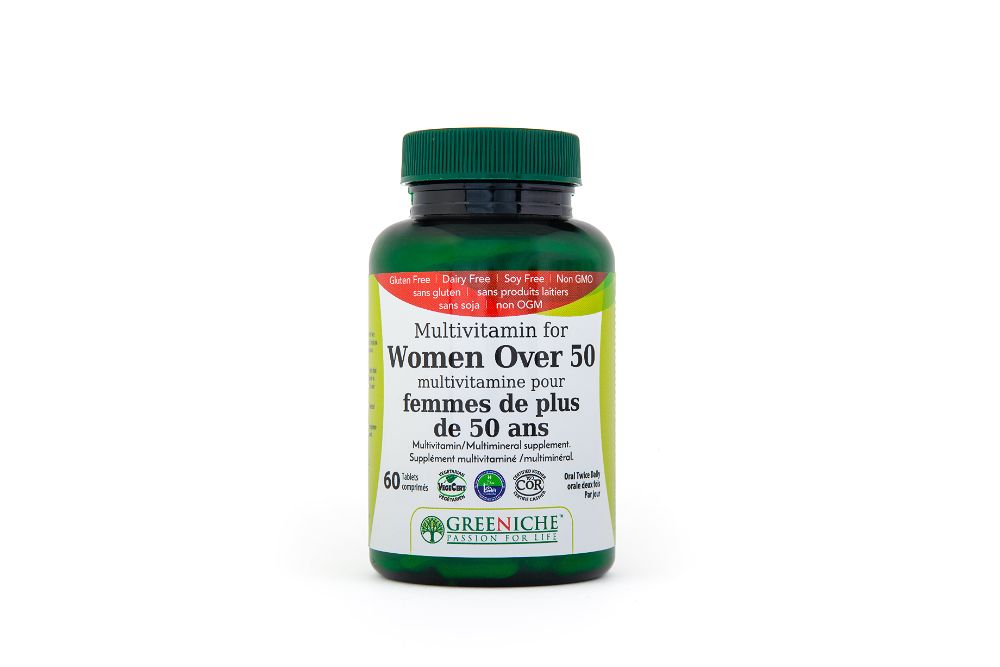 Greeniche Multivitamine pour les femmes de plus de 50 ans