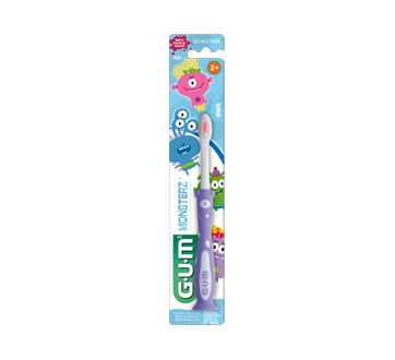 Brosse à dents pour enfants GUM Monsterz