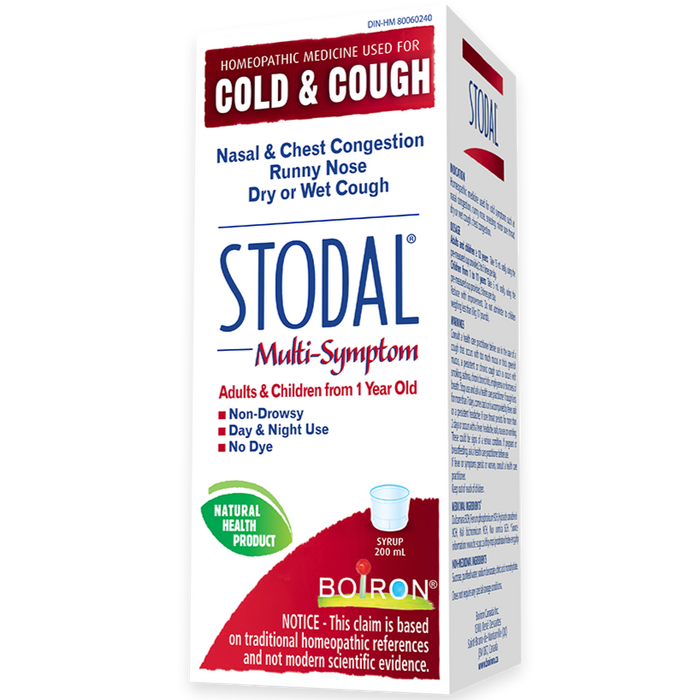 Stodal Adultes Multi-symptômes Rhume et Toux