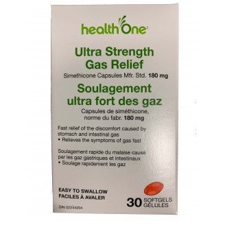 Health ONE Ultra Strength Gas Relief
