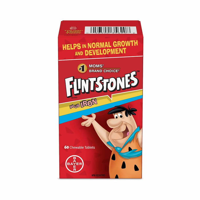 Flintstones Active Kids Vitamine + Fer Gummies