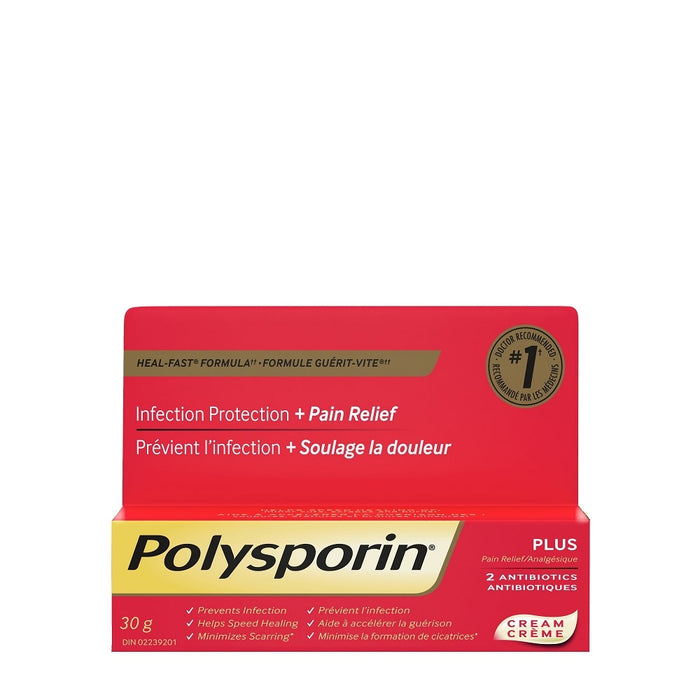 Polysporin Plus Crème Anti-douleur