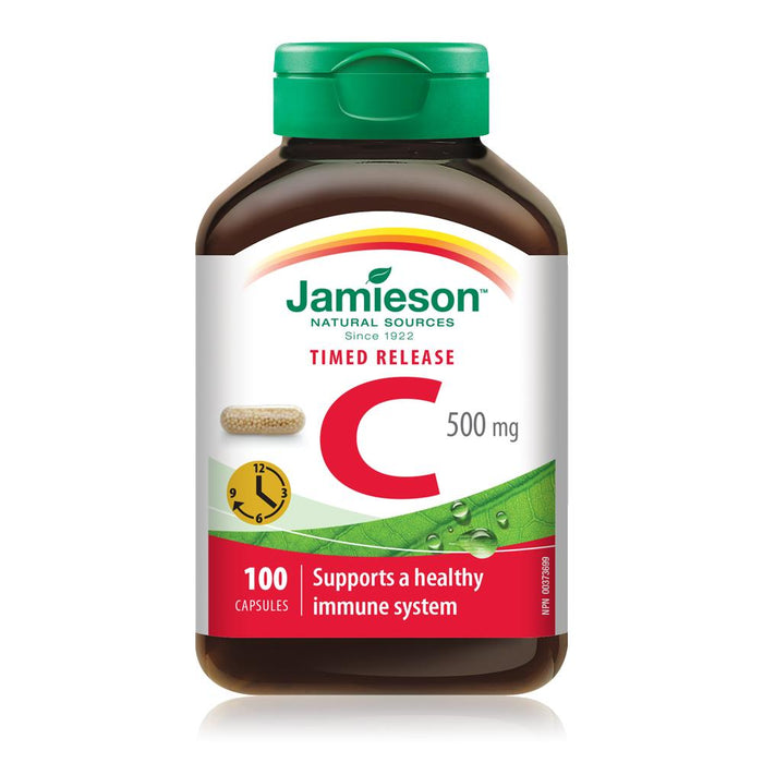 Jamieson Vitamine C à libération prolongée 500 mg
