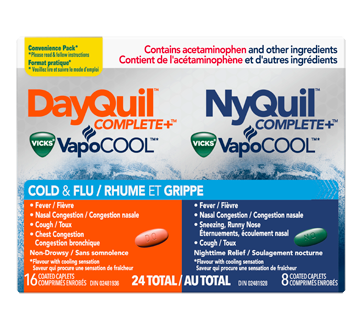 Combo Vapocool Nyquil/Dayquil