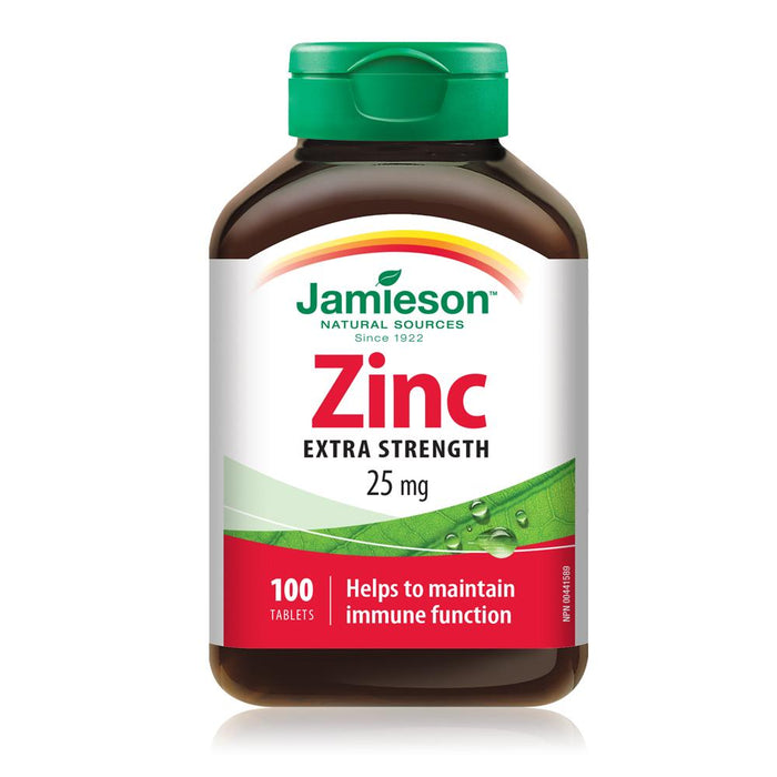 Jamieson Zinc 25 mg