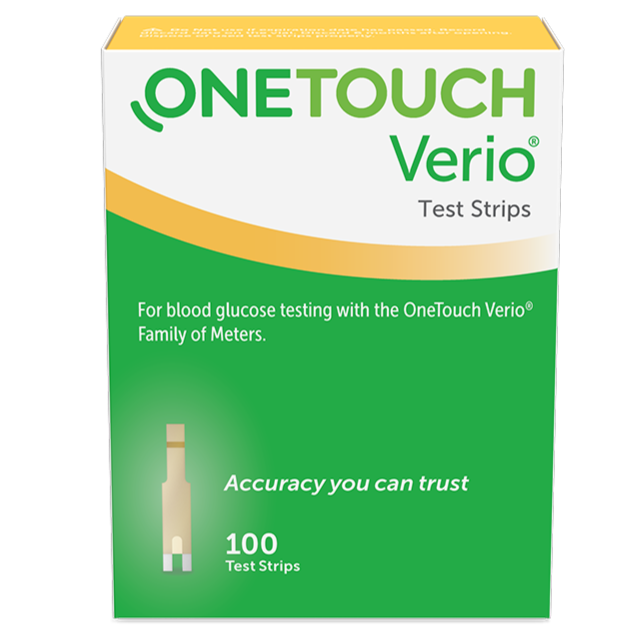OneTouch Verio Blood Glucose Test Strips