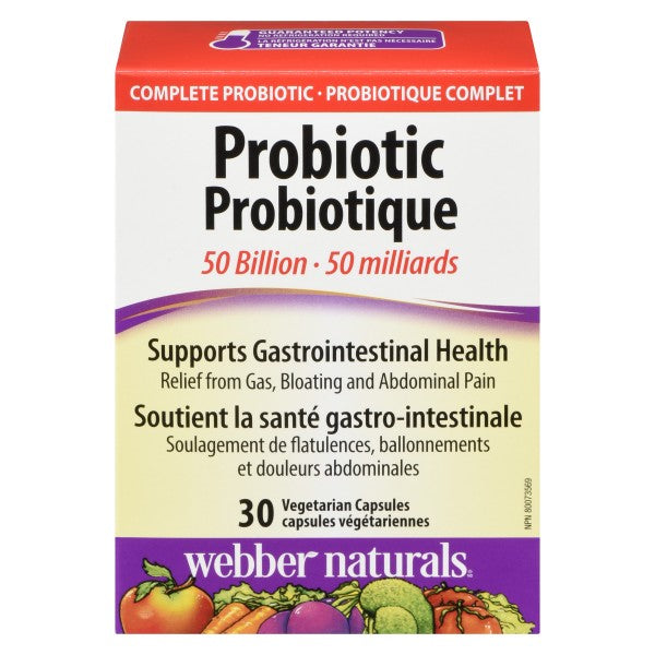 Webber Naturals Probiotic 50 Billion