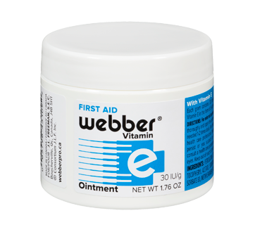Crème de premiers secours Webber à la vitamine E