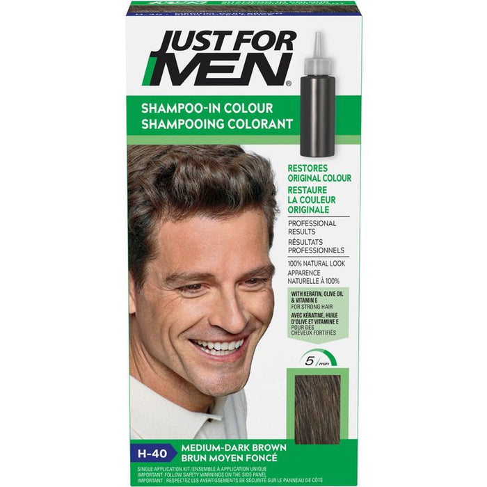Just For Men Shampoo-In Colour - Dark Brown